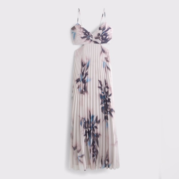 Abercrombie & Fitch Giselle Babydoll Floral Maxi Dress - Picture 7 of 12